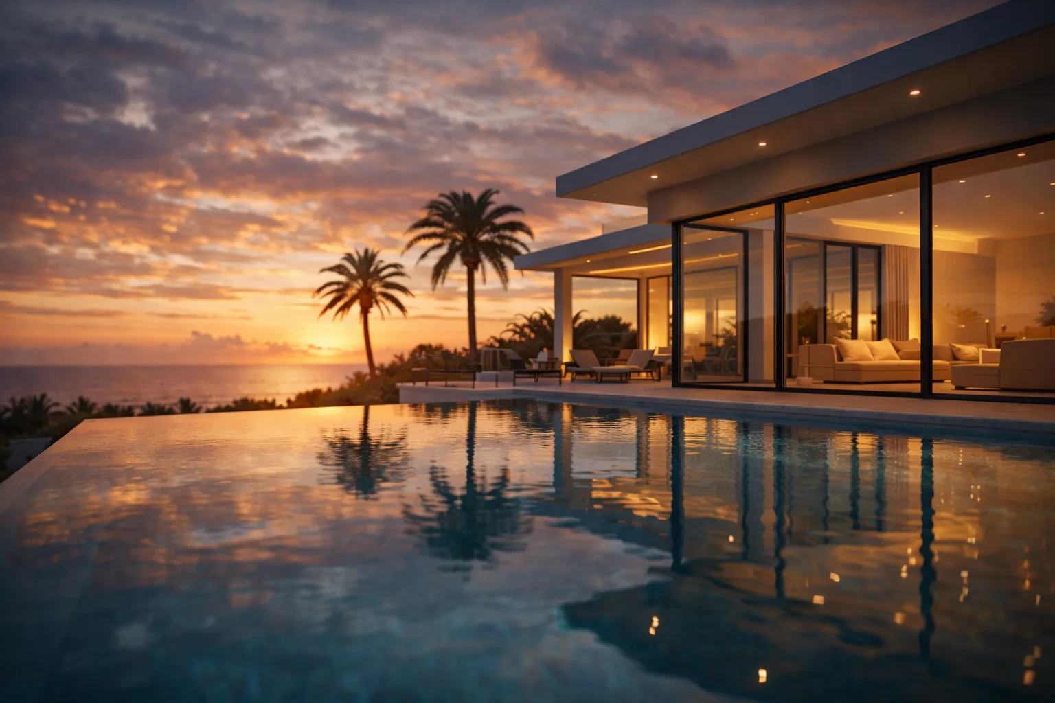 Professional real estate video production of a Cyprus villa